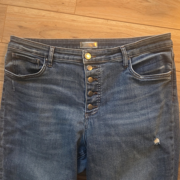 Kut from the Kloth High Rise Rachael Fab AB Mom Jeans 16 - Picture 2 of 7